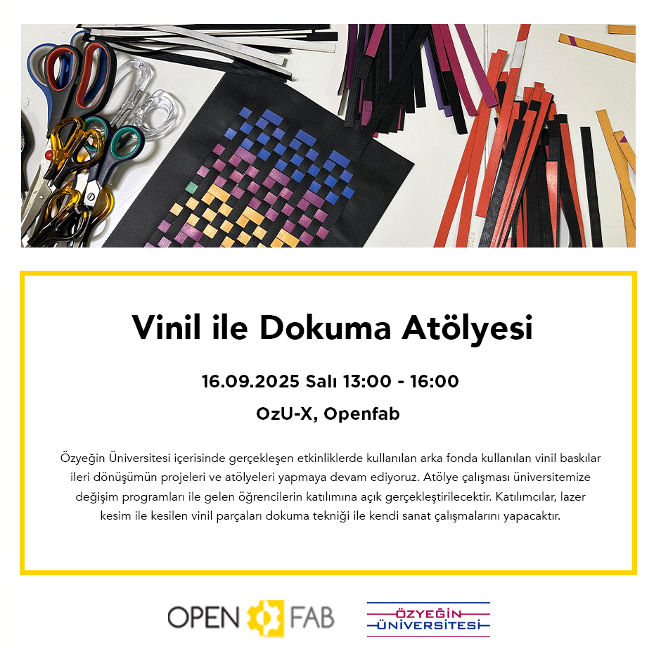 Vinil ile Dokuma Atölyesi