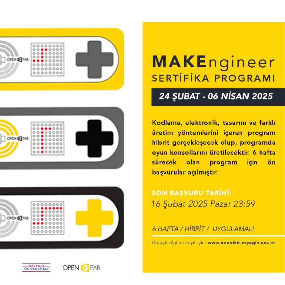 Make Engineer Sertifika Programı